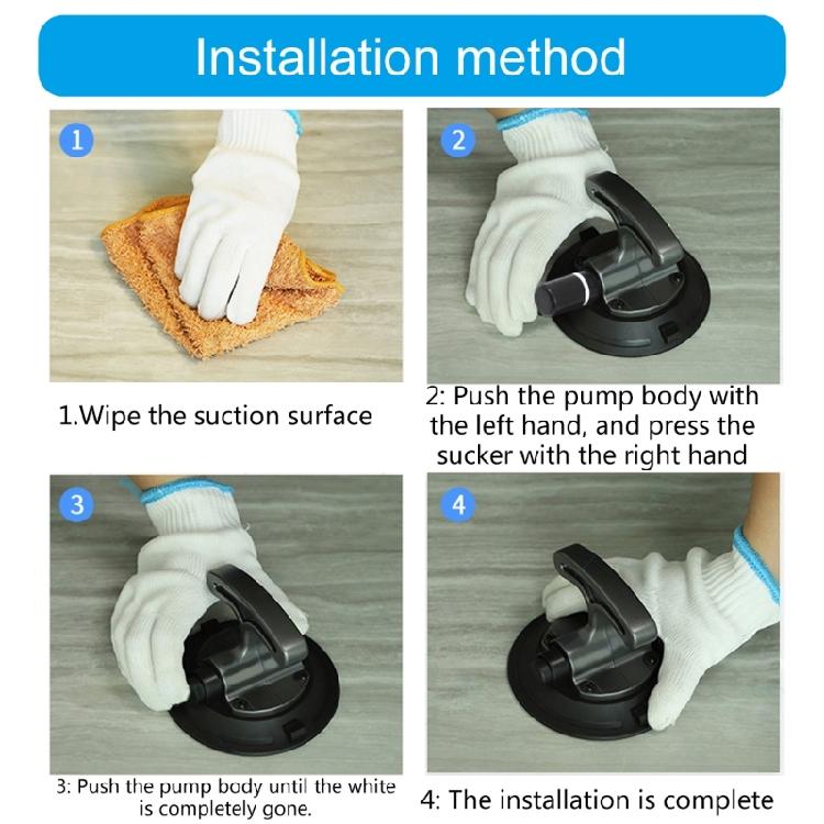 Автомобильный рихтовщик вмятин Вакуумная присоска Ручной насос Сверхмощный Съемник вмятин Инструмент для удаления Вмятин на кузове автомобиля Съемник для ремонта