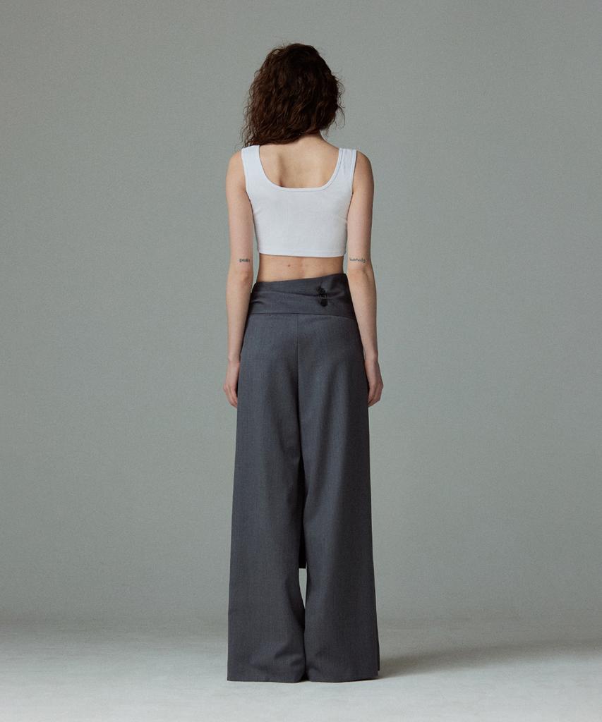Meuameu Tie-Up Sleeve Pants