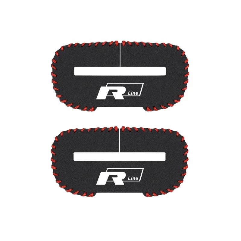 ·VW Car Safety Belt Plug Trim Cover Anti Scratch Accessories For Volkswagen ID Golf Touareg Passat CC Polo Arteon Jetta Atlas GT