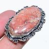 Natural Leopard Skin Jasper Gemstone 925 Sterling Silver Ring Size 7 R0C58
