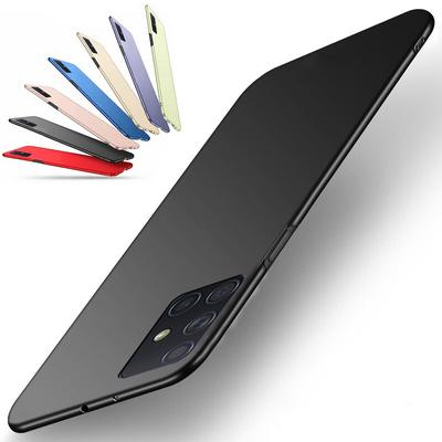 Тонкий чехол для телефона Samsung Galaxy S25 Ultra S24 FE S23 A56 A36 A16 A55 A26 A25 A15 A34 A54 5G S22 S21 Plus противоударный жесткий матовый чехол из ПК