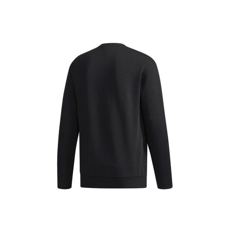 adidas Толстовка с круглым вырезом Essential Comfort, мужские топы, черный CV6227