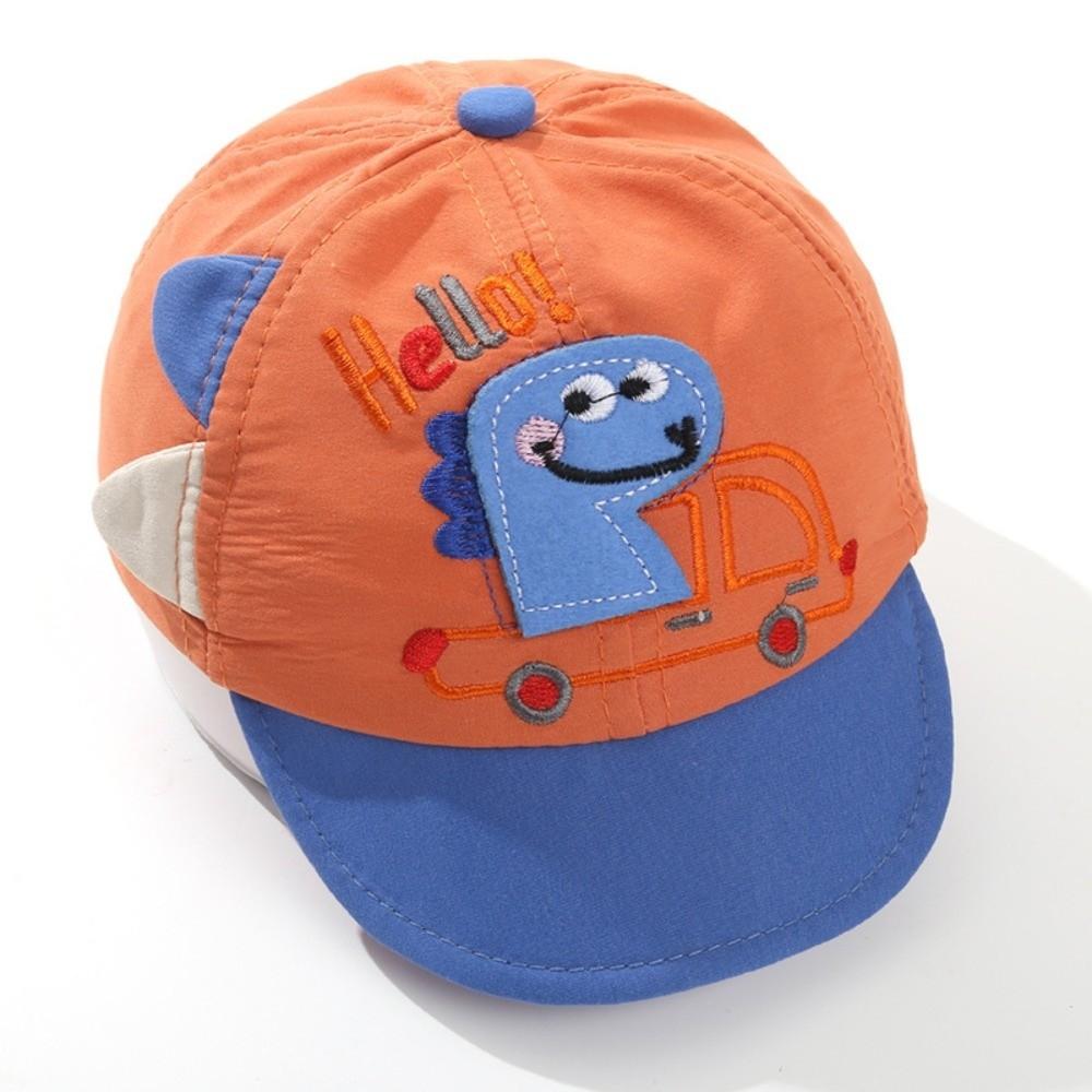 Embroidery Boys' Baseball Cap Soft Brim Children Cap Cute Toddler Sun Hat  Children