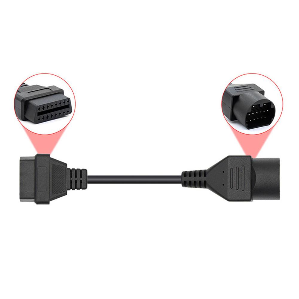 Новый Автомобильный 17-контактный к 16-контактному адаптер диагностического кабеля сканера кодов OBD2 для ремонта для Mazda