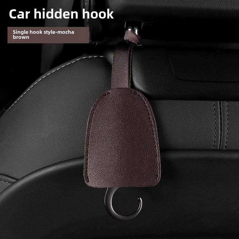 Скрытый крючок для подголовника автомобильного сиденья двойного назначения