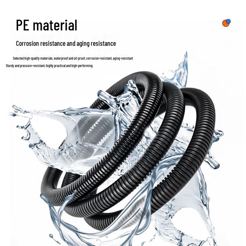 Thickened Corrugated Electrical Conduit (PE Slit)
