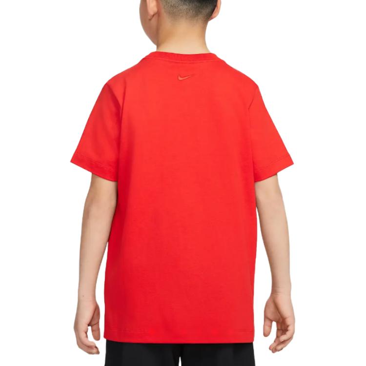 Nike Футболка SS25 Красная Подростковая IH2218-600
