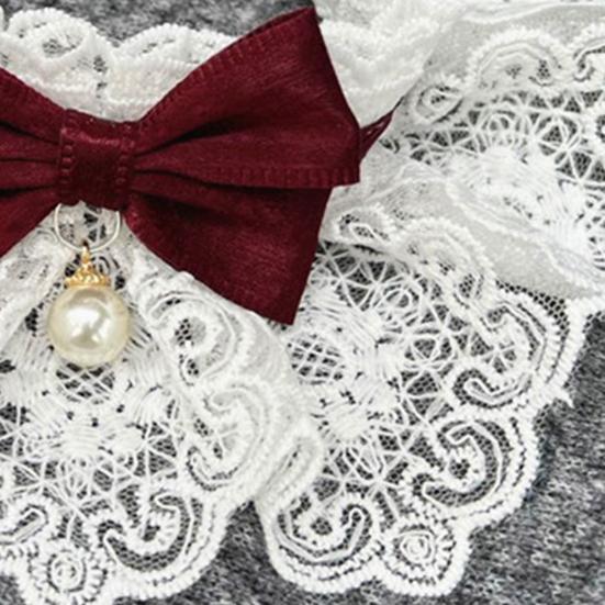 Pet Neckerchief Attractive Charming Cute Cats Dogs Bowknot Neckerchief with Bell