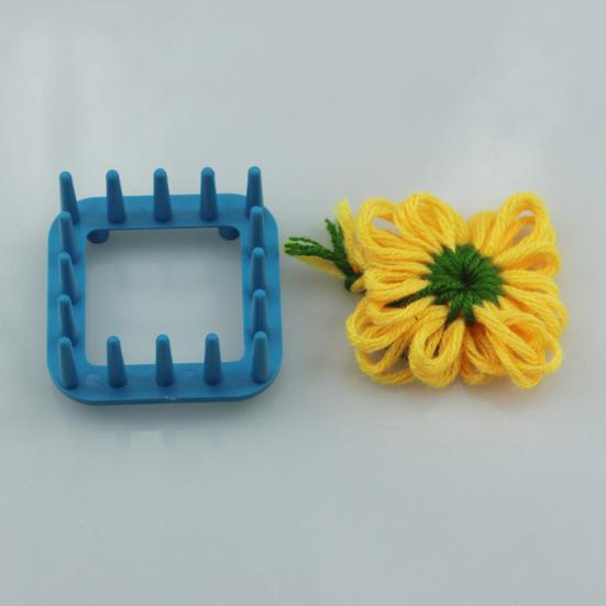 Flower Knitting Loom Convenient Compact Practical Flower Maker Weaver Tool Home Supply