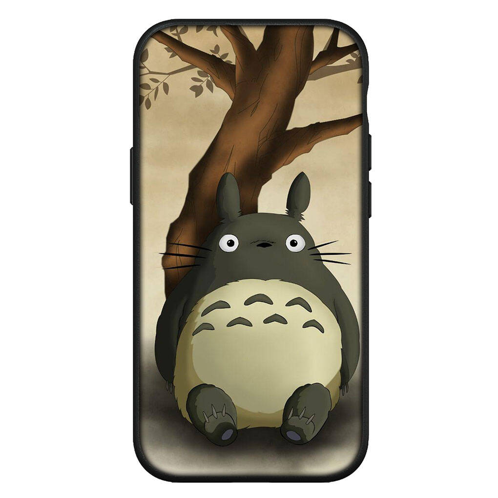 Чехол для iPhone 17 16 15 Xiaomi Poco Redmi Note 14 13 12 11 Pro Max 9 16e Samsung Galaxy S25 S24 S23 A05 A56OPPO Huawei Аниме Тоторо Чехол для телефона