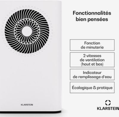 Dehumidifier KLARSTEIN CircleDry Smart 12 L/d 260W 24 m² WiFi
