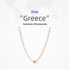 S925 Silver Rice Grain Pearl Necklace: Elegant Women's Clavicle Chain with a Niche Design, Versatile and Stylish Pendant.