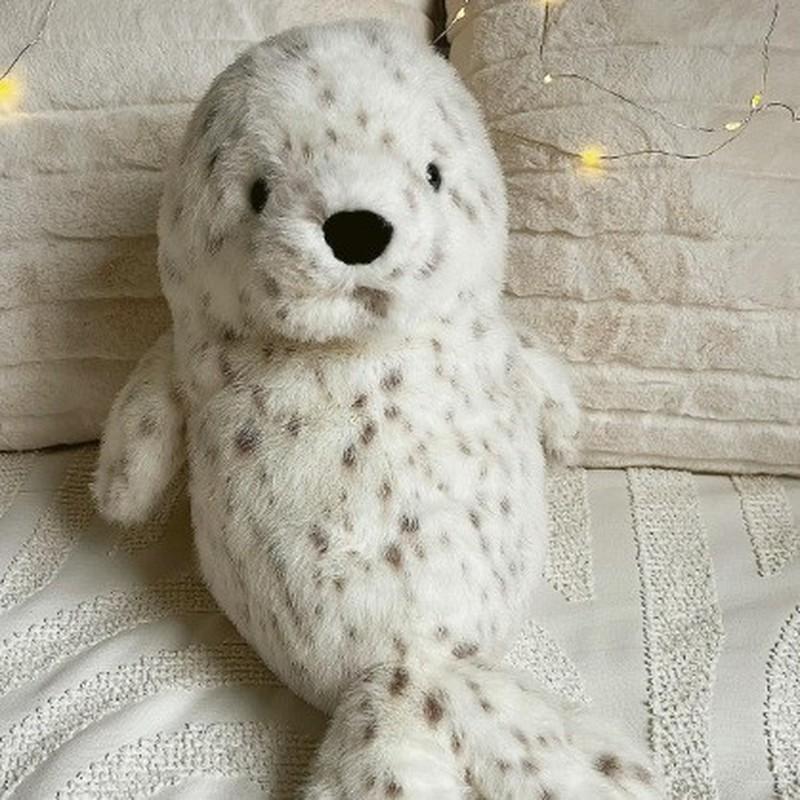 Ocean World Seal Plush Toy, Cute Sea Lion Stuffed Animal Limited Edition, Collectible Birthday Gift For Kids