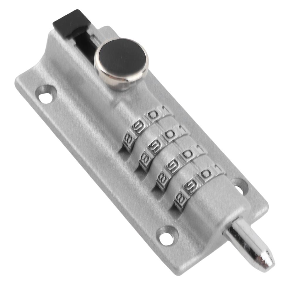 Combination Locking Safe Password Rust Resistant Coating 4 Digit Lock for Pool Gate Fence Farm