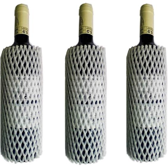 Zzooi 20 шт. Одноразовые защитные мешки из сетчатой пены для винных бутылок