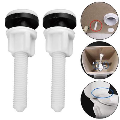 Замените свои старые и ржавые болты для сиденья унитаза на эти пластиковые болты и гайки