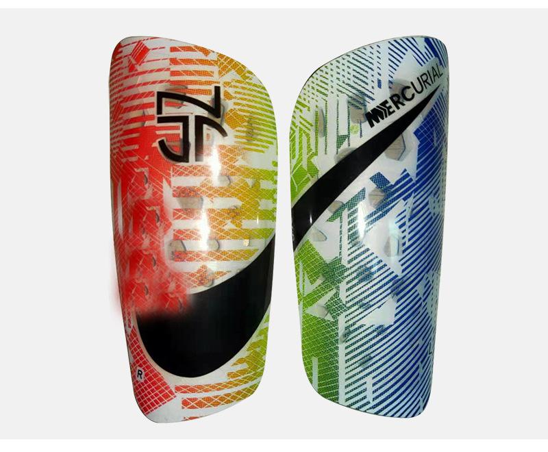Professional Football Leggings Plate Hole Breathable Adult Children'S Football Protector Fixture Sheet Sheet Calf Plate