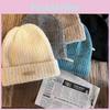 Warm Knit Cap For Teens With Solid Color Design For Cold Weather Comfort