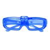 Kids Glow-in-the-Dark Glasses 3 Light Modes Light-Up Frames Battery-powered Heart Shape Cosplay