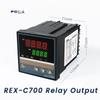 REX-C100 ПИД-регулятор температуры 220 В 400 градусов Цифровой термостат Выход 40 А Твердотельное реле (SSR) Термопара типа K