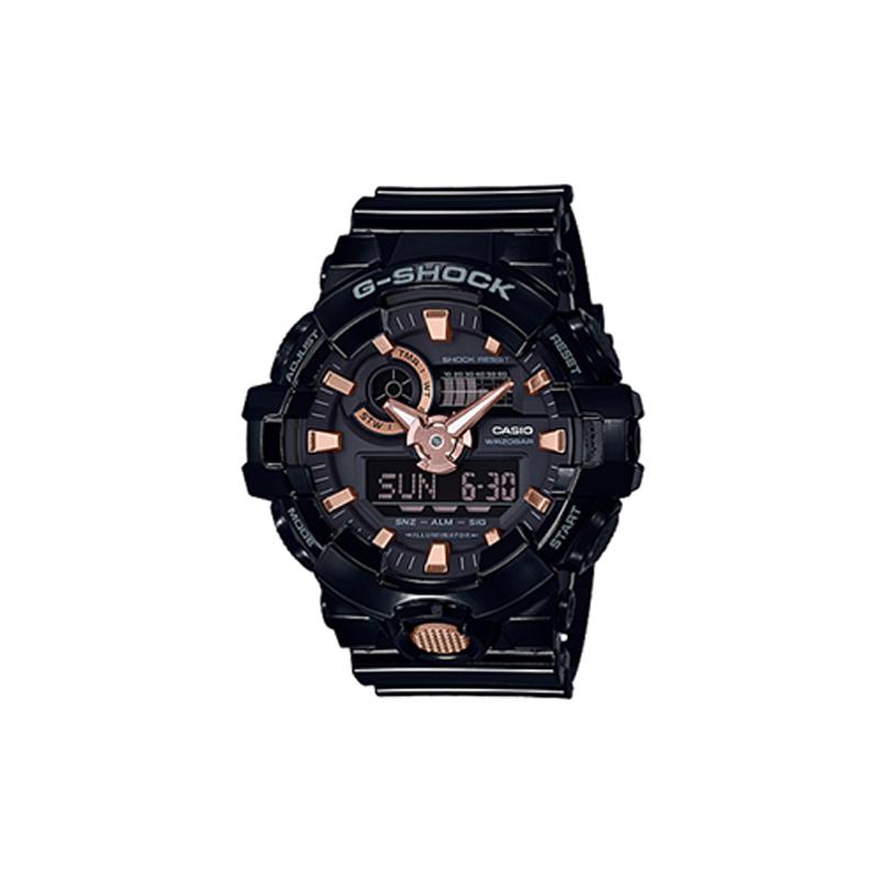 Casio Серия CASIO G-SHOCK серия YOUTH уличный крутой высококлассный классический стрелочный двойной дисплей циферблат спортивный водонепроницаемый кварцевый механизм GA-710GBX-1A4PR