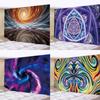 Fashionable Home Decoration Tapestry Living Room Bedroom Tapestry Geometric Array Fantasy Pattern