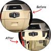 Soft Carbon Fiber Headlight Switch Sides Trim Sticker For BMW 3 Series E90 05-12