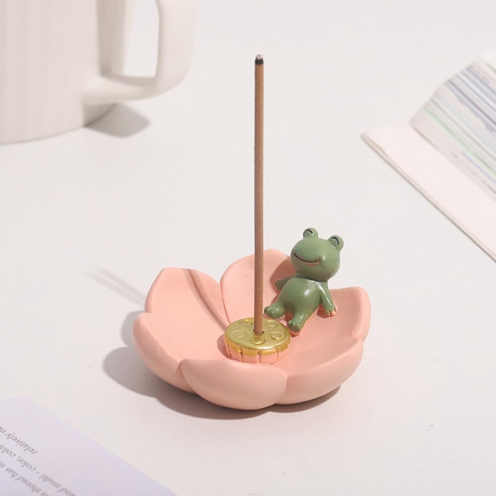 Fujitoya Frog Incense Holder, Incense Stick Holder, Incense Dishes, Incense Dishes, Plate, Japanese Style