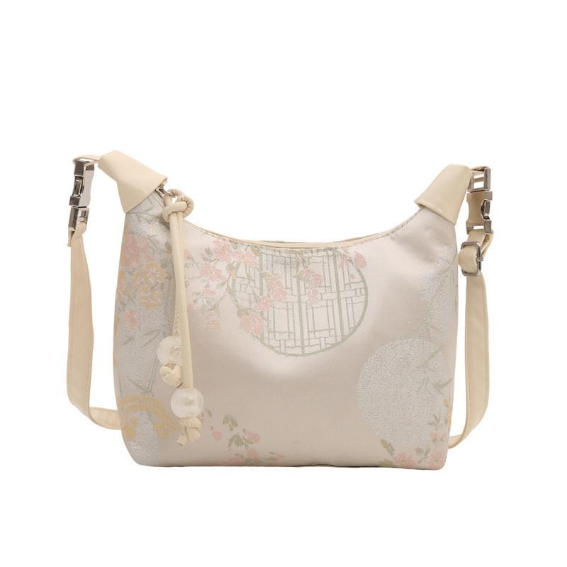 Elegant Chinese Style Handbag For Women 2024 Summer Embroidered Crossbody Bag