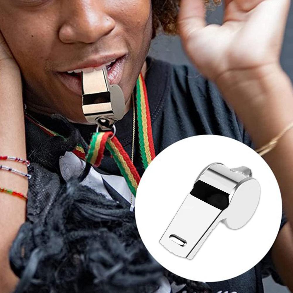 2 шт. стальной свисток для активного отдыха на открытом воздухе хоккейный свисток спасательный инструмент R1G9