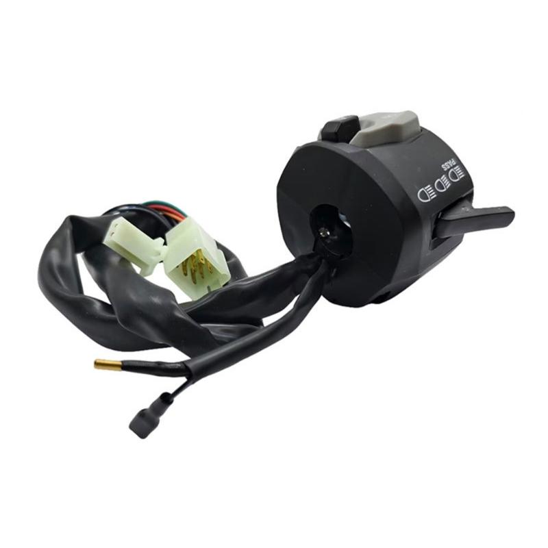 Motorcycle Multifunctional Handlebar Switch Easy to Install Motorcycle Switch Assembly Motorcycle Accessories for Bike 