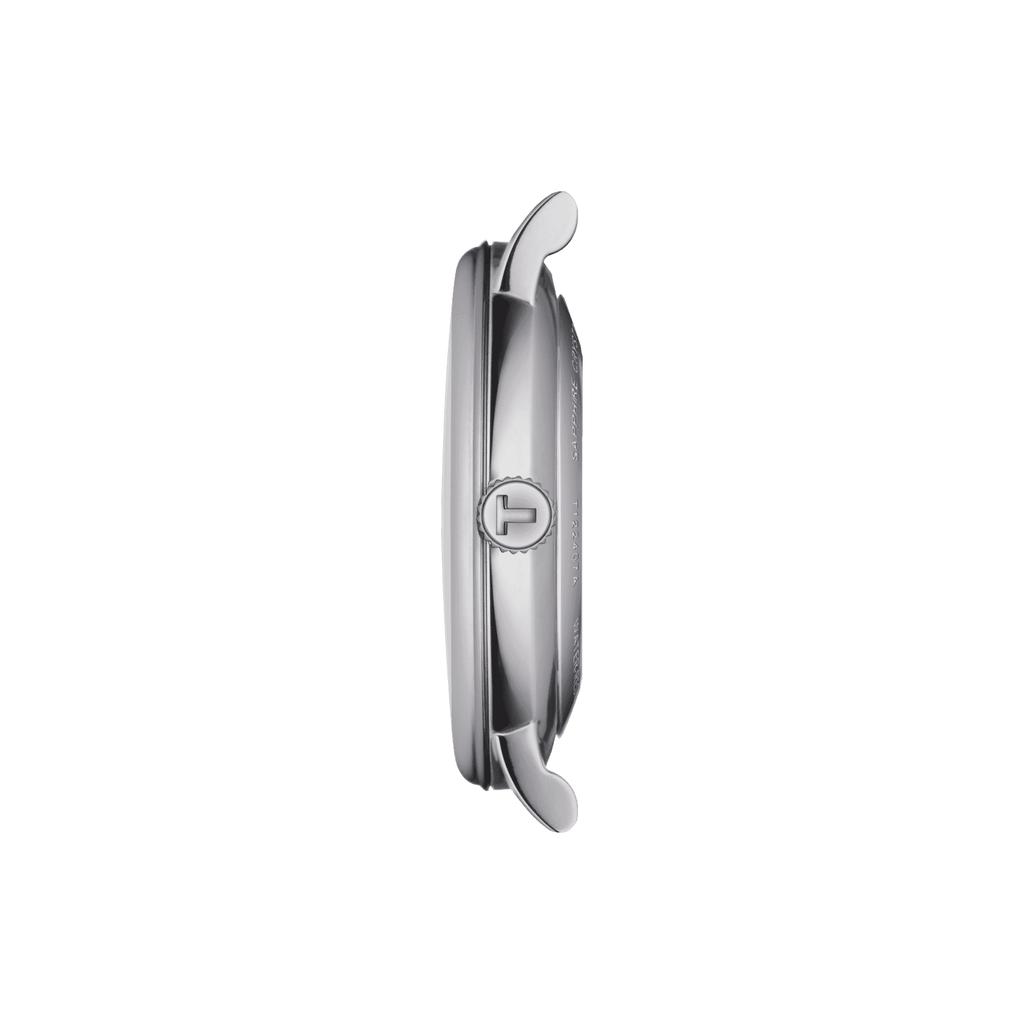 Tissot Мужские модные часы с кожаным ремешком и синим циферблатом T122.407.16.043.00