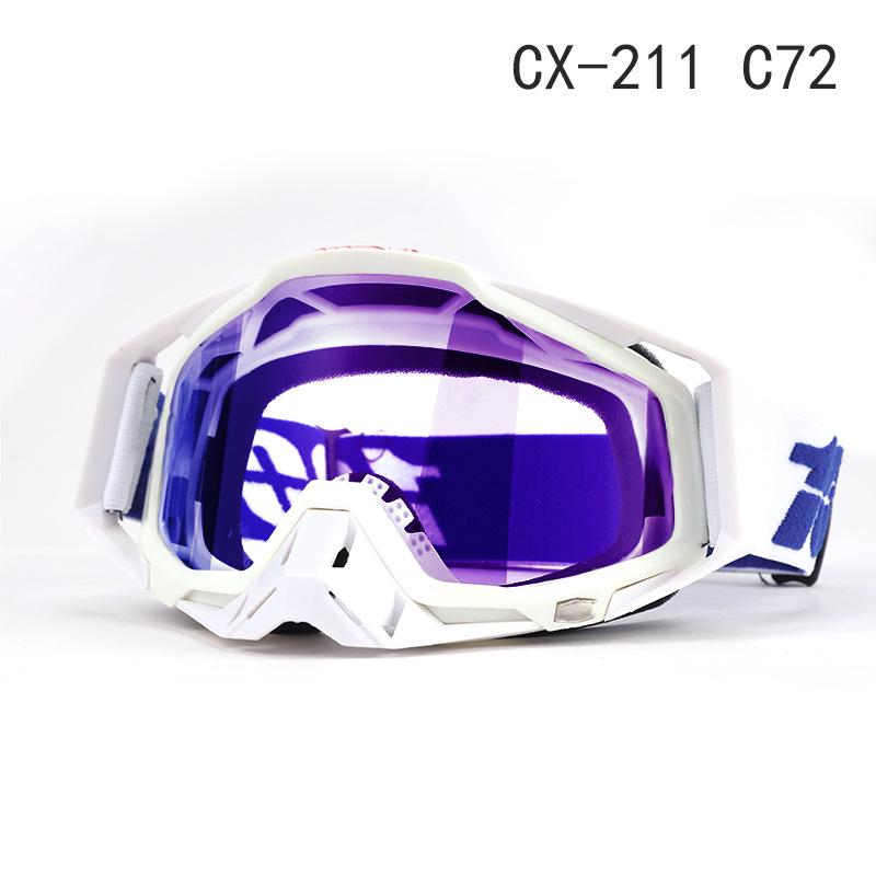 Ветрозащитные мотоциклетные и лыжные очки для использования за границей: 100% Внедорожная езда, катание на природе и защита при скоростном спуске