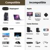 Совместимый кабель DisplayPort - HDMI, преобразователь DP1.4 в HDMI 2.1 8K при 60 Гц 4K при 120 Гц HDR для настольного компьютера, ноутбука, ПК, телевизора, монитора, проектора