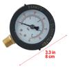 Манометр давления для фильтра бассейна 0-60 Psi, водонепроницаемый, стабильная производительность, 1 комплект, латунный соединитель 1/4 NPT, индикатор чистоты фильтра