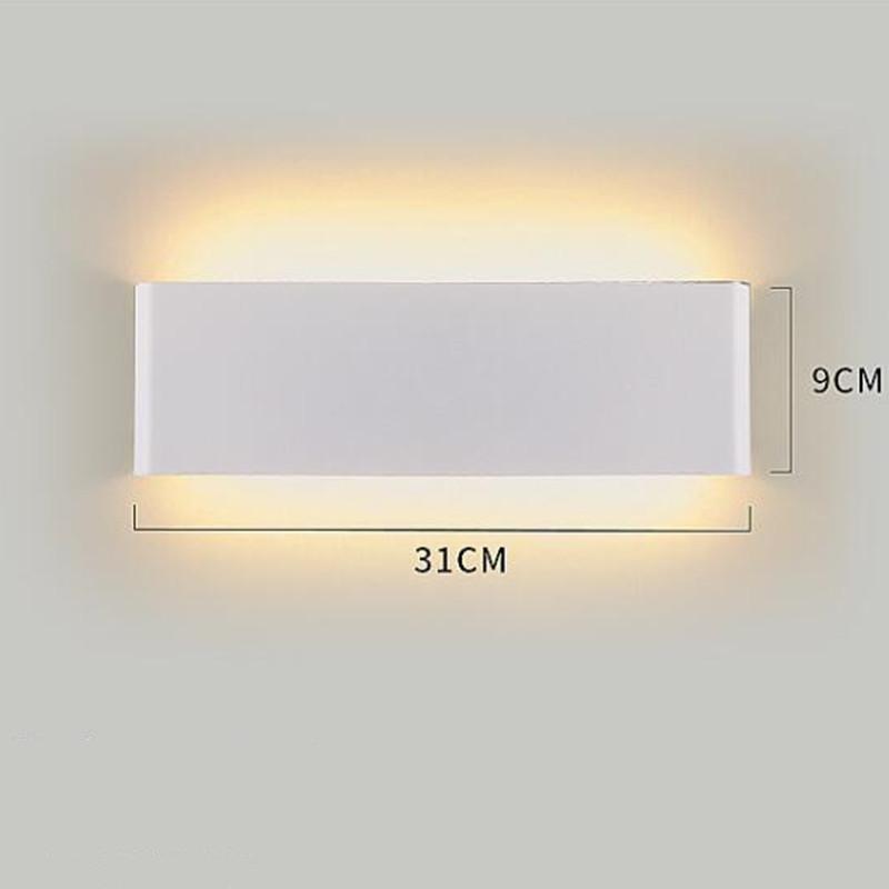 Led Wall Scon Light 2.4G Bluetooth Remote Control Dimmable Wall Lamp AC170-245V Living Room Bedroom Indoor Wall Light Fixture