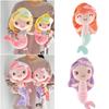 Beautiful Mermaid Princess Stuffed Animal Toy With Vibrant Colors