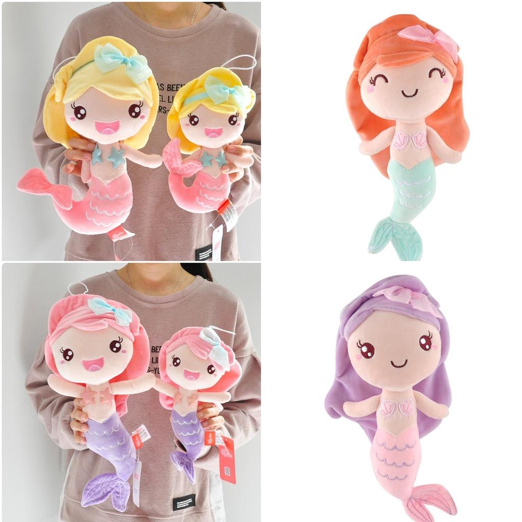 Beautiful Mermaid Princess Stuffed Animal Toy With Vibrant Colors