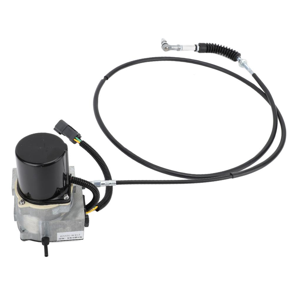 21EN 32220 Excavator Throttle Motor Excavator Throttle Motor Governor Replacement with 87 Inch Cable for R215 7C