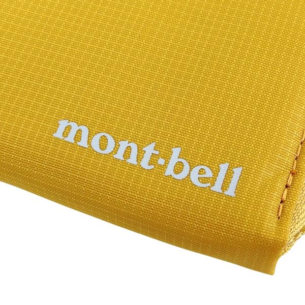 MontBell Компактный складной кошелек на молнии Мужской Женский 1133372 Желтый YL Япония