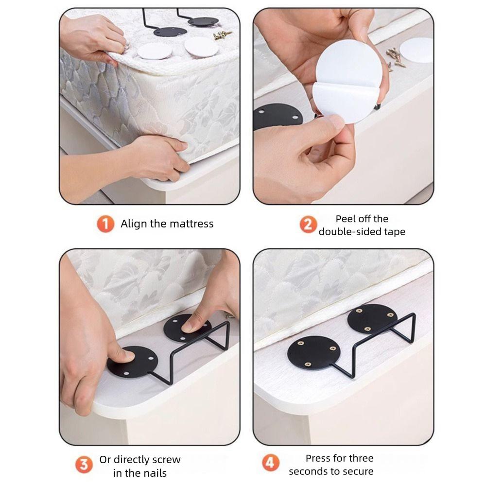 Strong Material Bed Mattress Retainers Easy Installation Mattress Holder Home Furniture