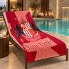 Custom Name Sunderland Beach Towel Personalized Text Soft Towel Swimming Travel Bath Gift