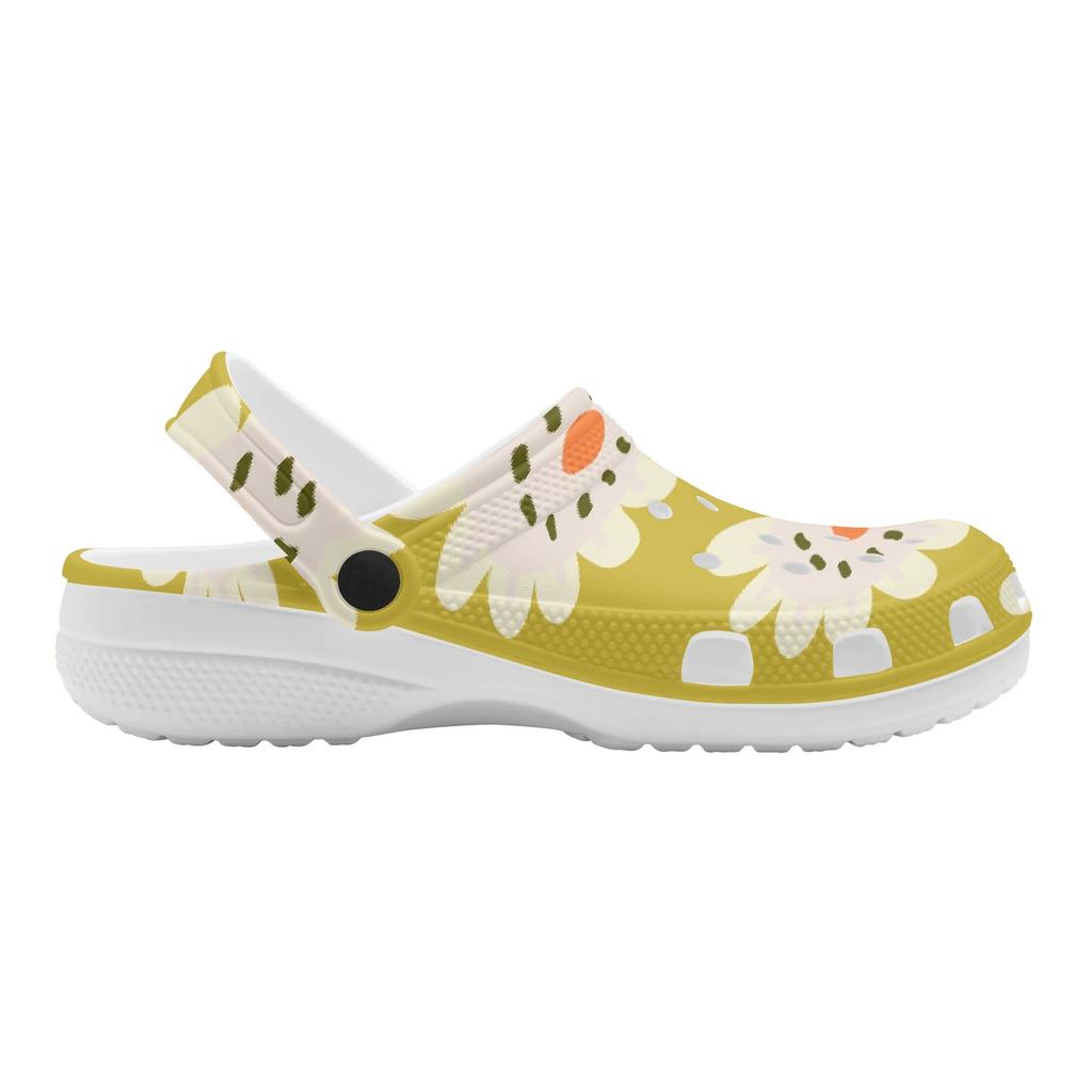 Cute Printed EVA Clogs Unisex Breathable Lightweight Slip On Casual Shoes Comfortable Summer Sandals Lightweight Daily Wear