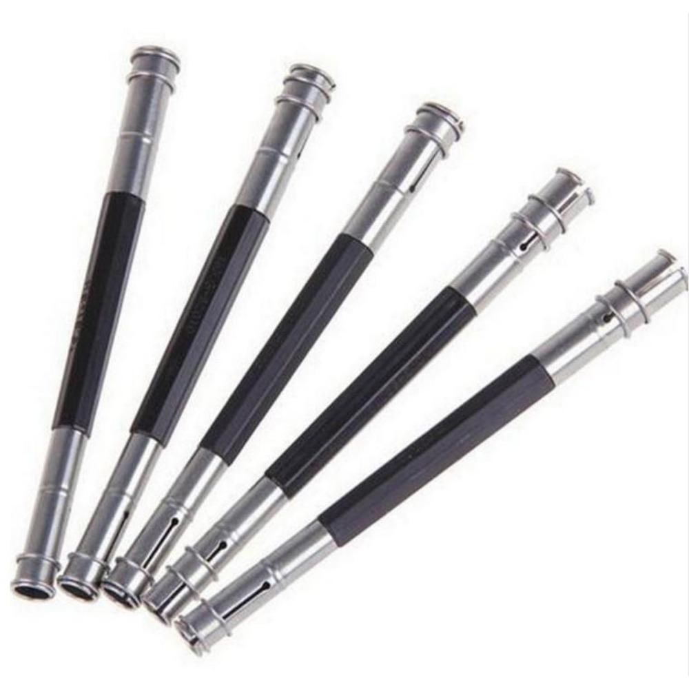 1 шт. Регулируемый удлинитель для карандашей, держатель для школы, офиса, эскизов, художественных принадлежностей, деликатный, двойной, 2 головки