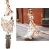 Women Sexy Long Sleeve Sundress Floral Printed Maxi Dress For Elegant Evening Events