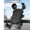 Phone Holder for Bike or Motocycels Automatic Locking Anti-Shock Bicycle Mobile Phone Holder Thickened Non-Slip Bracket