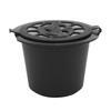 Reusable Coffee Capsules - Nespresso - Black - With Spoon and Brush - Refillable Pods