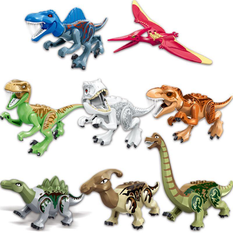 Abs Jurassic Dinosaurs Building Blocks With Adorably Detailed Figures**