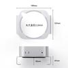Настольная подвесная подставка-охладитель для Mac Mini Алюминиевая настольная подставка для Mac Mini Кронштейн, M4/M4Pro 2024, Сплав, Нескользящая,