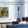 Bluetooth Soundbar Проводной стерео домашний кинотеатр с объемным звучанием, телевизионная система с дистанционным управлением, RGB-световое шоу, динамический стереодинамик с мощным звуком